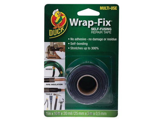 Duck Tape® Wrap-Fix® Self-Fusing Repair Tape 25mm x 3m, Shurtape