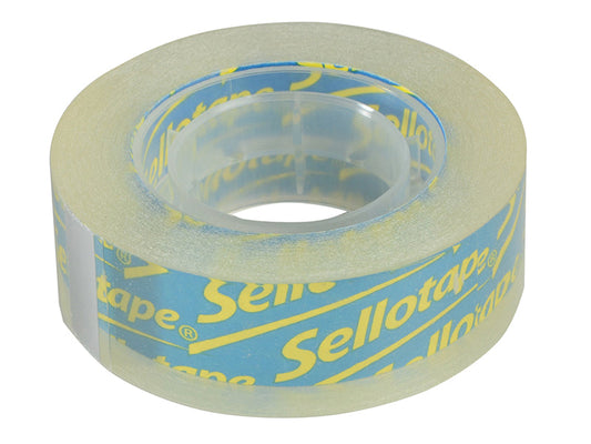 Sellotape Blister Pack 18mm x 25m Clear, Sellotape