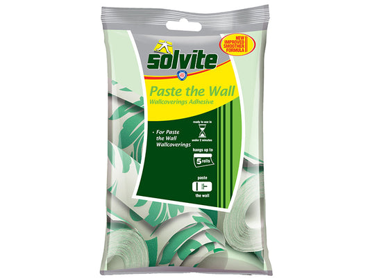 Paste The Wall Wallpaper Paste Sachet 5 Roll, Solvite