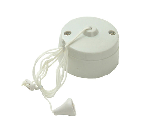 Ceiling Pull Switch 6A 1-Way Trade Pack, SMJ