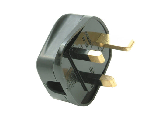 Black Fused Plug 13A (Trade Pack 20), SMJ