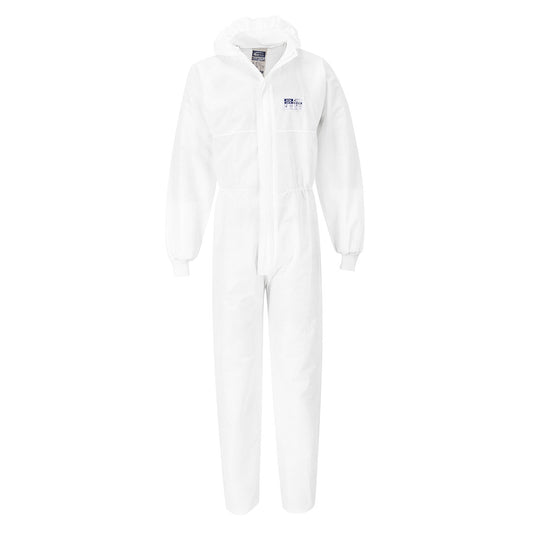 BizTex SMS Coverall With Knitted Cuff Type 5/6, Morgans PW