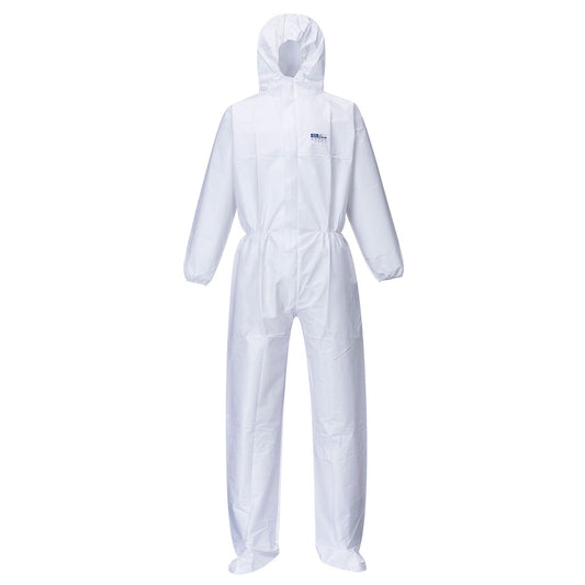 BizTex Microporous Coverall with Boot Covers Type 5/6, Morgans PW