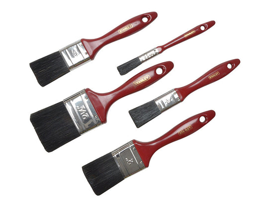 Decor Paint Brush Set of 5 12 25 37 50 & 62mm, STANLEY®