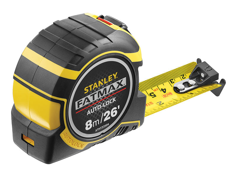 FatMax® Autolock Pocket Tape 8m/26ft (Width 32mm), STANLEY®