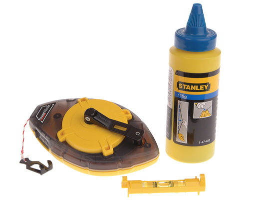 Power Winder Chalk Line 30m, Chalk & Level, STANLEY®