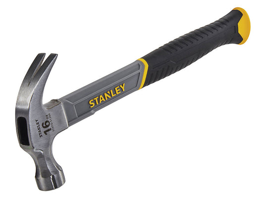 Curved Claw Hammer Fibreglass Shaft 450g (16oz), STANLEY®