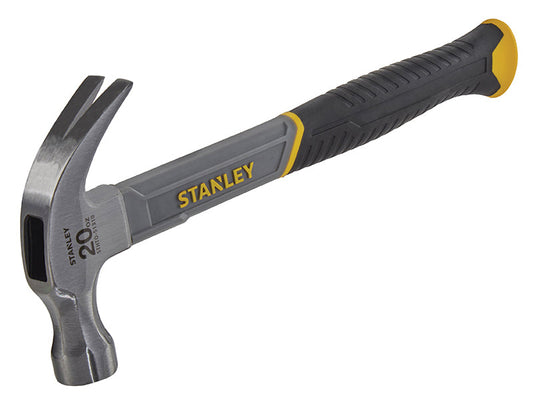 Curved Claw Hammer Fibreglass Shaft 570g (20oz), STANLEY®