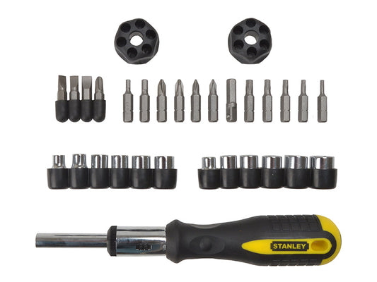 Ratchet Screwdriver Set of 29, STANLEY®