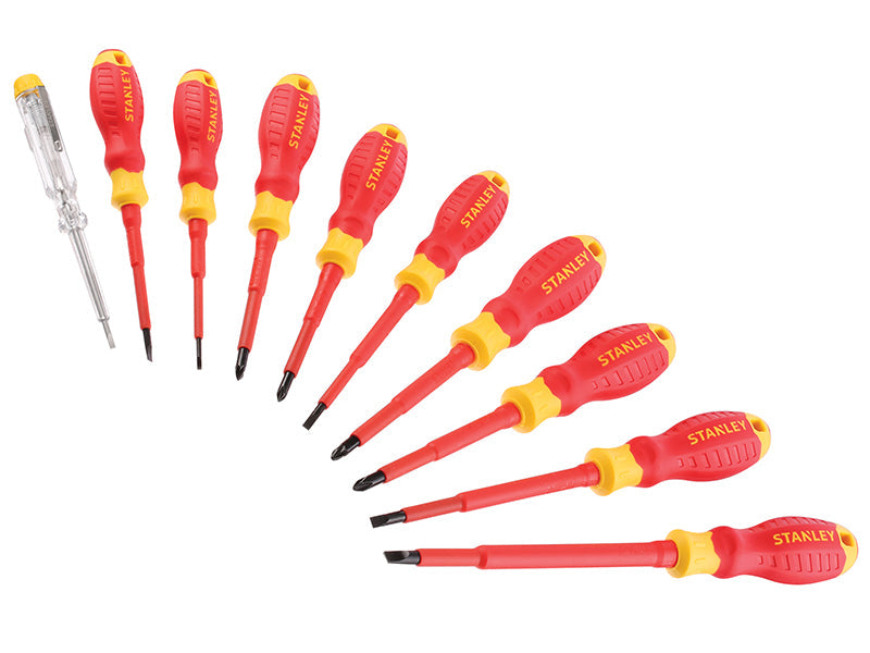 FatMax® VDE Insulated Screwdriver Set, 10 Piece, STANLEY®