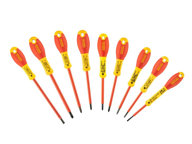 FatMax® VDE Insulated Screwdriver Set, 10 Piece, STANLEY®