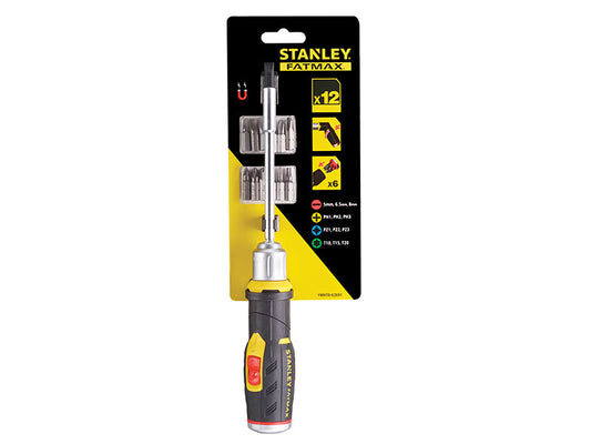 FatMax® Pistol Grip Ratchet 12 Bits, STANLEY®