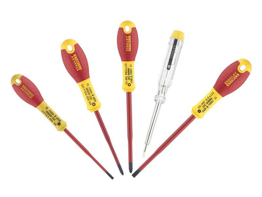 FatMax® VDE Insulated Screwdriver Set, 5 Piece, STANLEY®