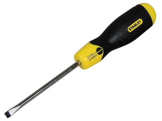 Cushion Grip Screwdriver Flared Tip 5 x 100mm, STANLEY®