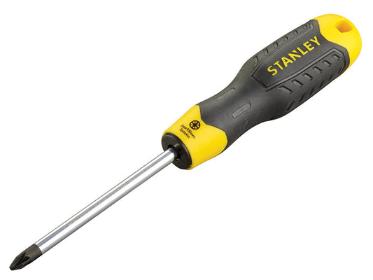 Cushion Grip Screwdriver Pozidriv Tip PZ2 x 100mm, STANLEY®