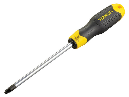 Cushion Grip Screwdriver Pozidriv Tip PZ3 x 150mm, STANLEY®