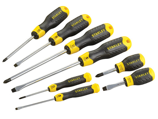 Cushion Grip Screwdriver Set, 8 Piece, STANLEY®