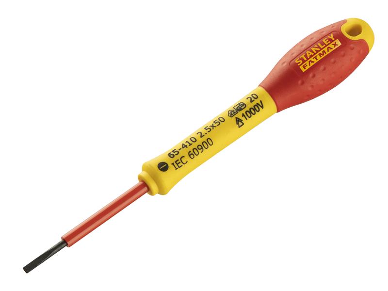 FatMax® VDE Insulated Screwdriver Parallel Tip 2.5 x 50mm, STANLEY®