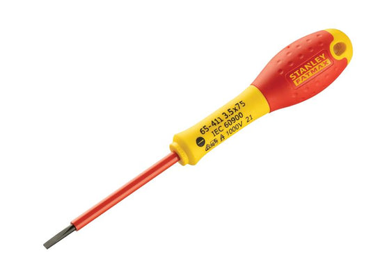 FatMax® VDE Insulated Screwdriver Parallel Tip 3.5 x 75mm, STANLEY®