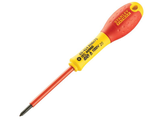 FatMax® VDE Insulated Screwdriver Phillips Tip PH0 x 75mm, STANLEY®