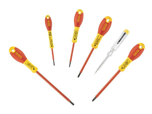 FatMax® VDE Insulated Screwdriver Set, 6 Piece, STANLEY®