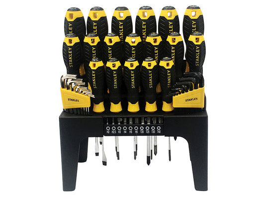 Screwdriver Set in Rack, 44 Piece, STANLEY®