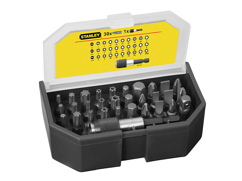 Bit Set & Holder, 31 Piece, STANLEY®