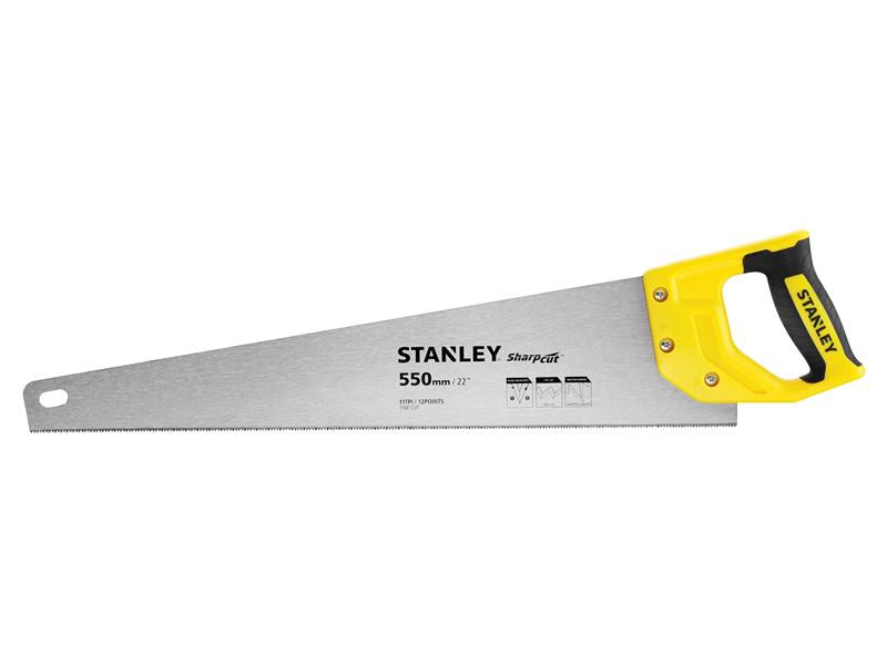 Sharpcut™ Handsaw 550mm (22in) 11 TPI, STANLEY®