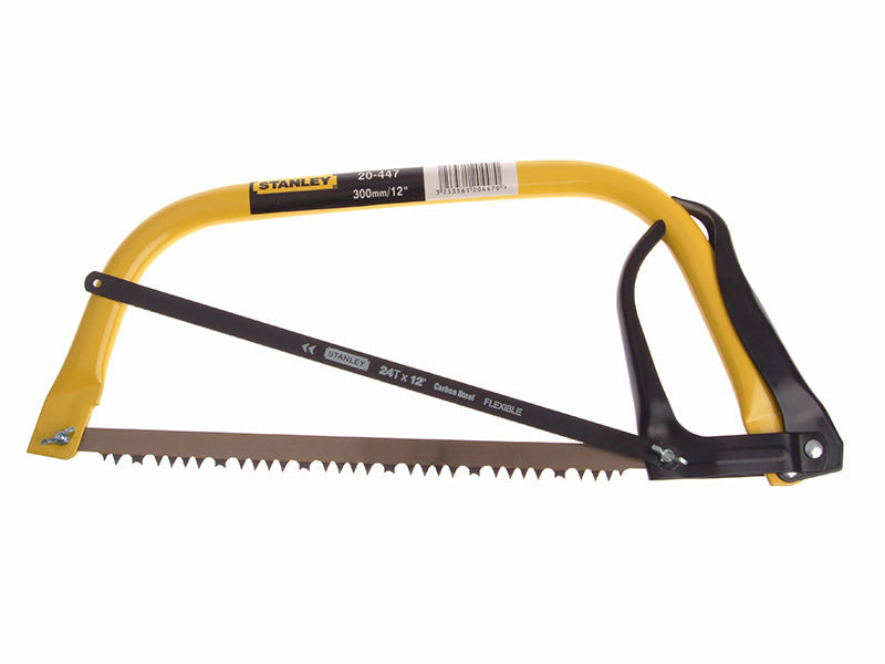 Hack Bowsaw 300mm (12in) Plus Extra Hacksaw Blade, STANLEY®