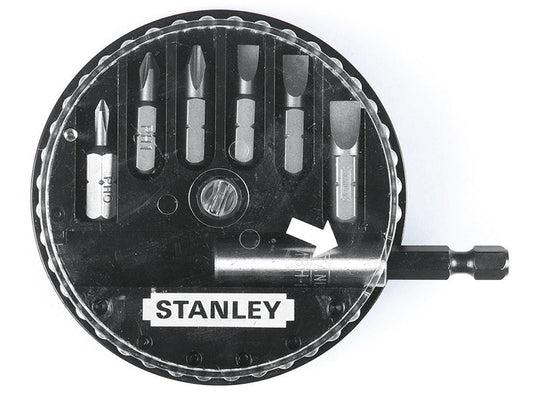 Slotted/Phillips Insert Bit Set, 7 Piece, STANLEY®