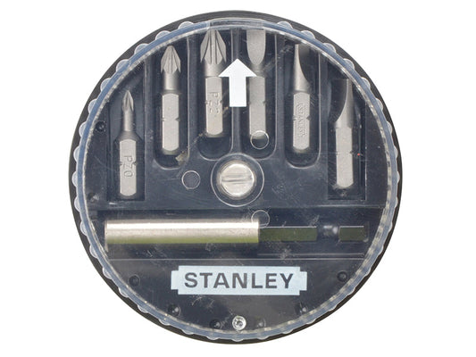 Slotted/Pozidriv Insert Bit Set, 7 Piece, STANLEY®