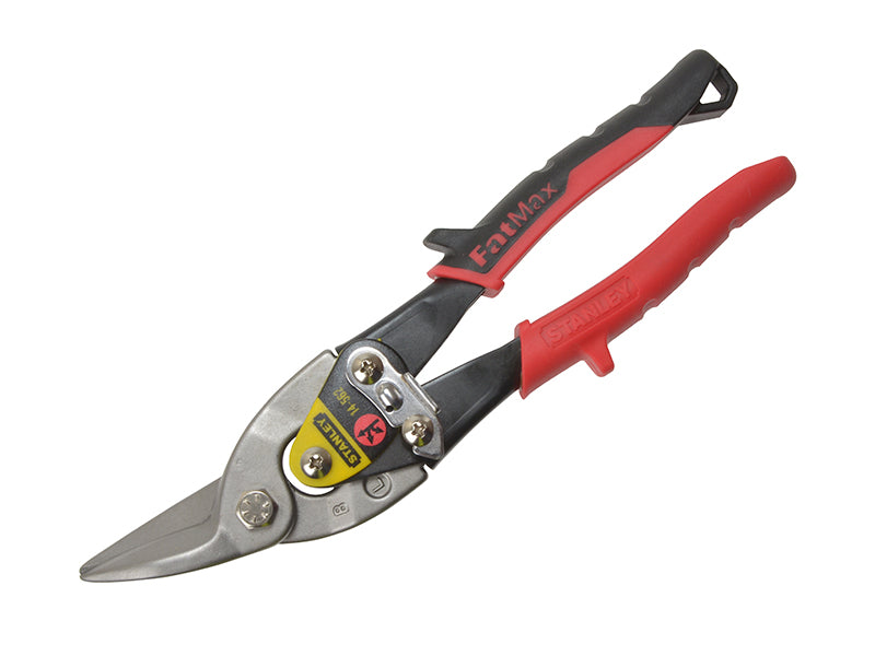 Red Aviation Snips Left Cut 250mm (10in), STANLEY®