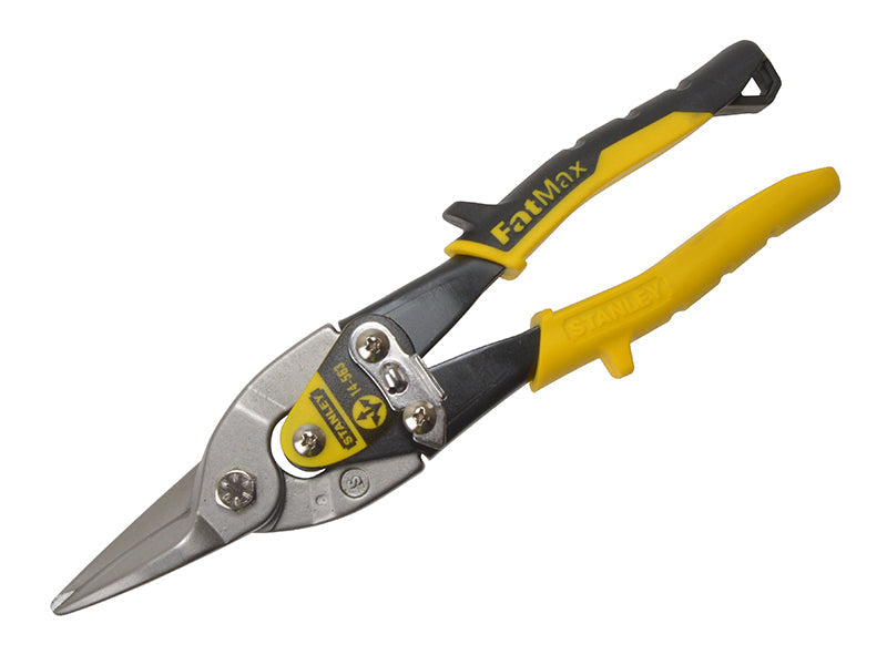 Yellow Aviation Snips Straight Cut 250mm (10in), STANLEY®