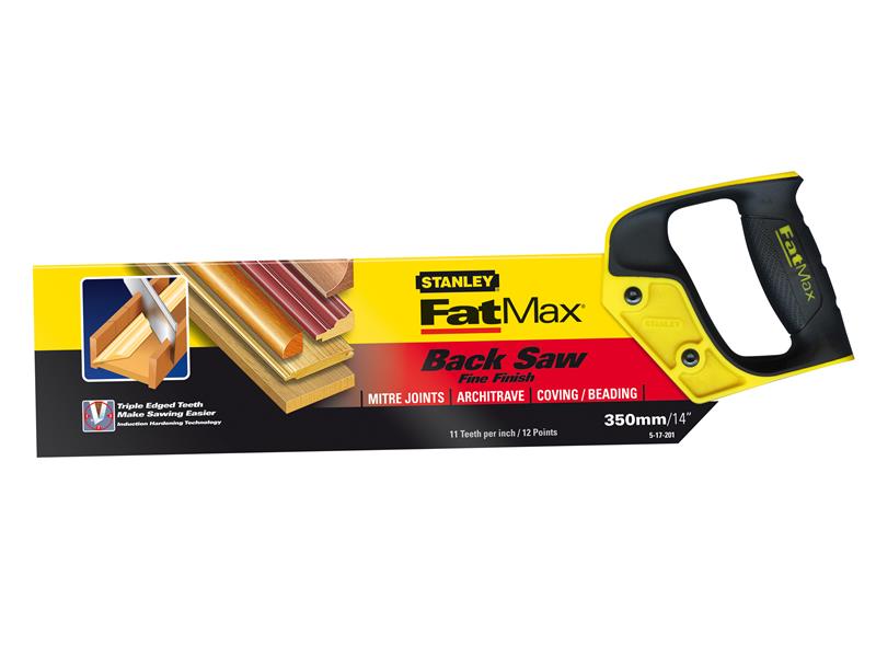 FatMax® Tenon Back Saw 360mm (14in) 11 TPI, STANLEY®