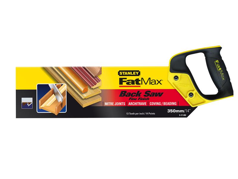 FatMax® Tenon Back Saw 360mm (14in) 13 TPI, STANLEY®