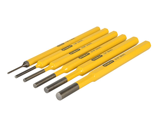 Parallel Pin Punch Set, 6 Piece, STANLEY®