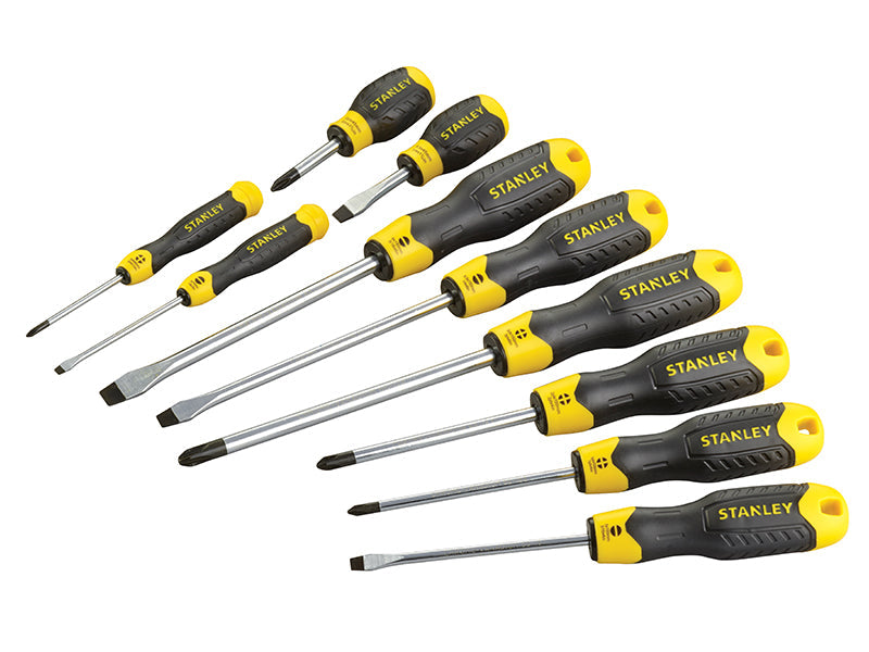 Cushion Grip Screwdriver Set, 10 Piece, STANLEY®