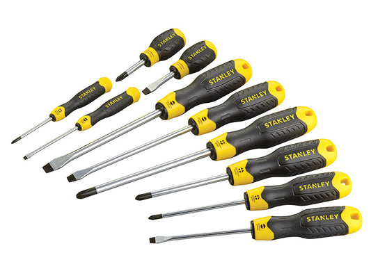 Cushion Grip Screwdriver Set, 10 Piece, STANLEY®