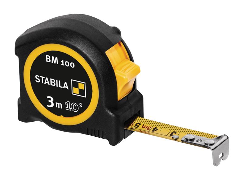 BM 100 Compact Pocket Tape 3m/10ft (Width 19mm), Stabila