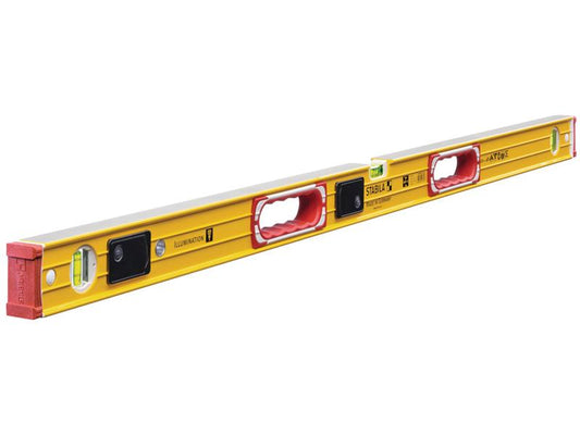 196-2 LED Illuminated Spirit Level 3 Vial 17393 122cm, Stabila