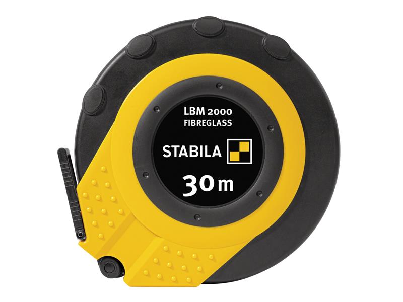 LBM 2000 Closed Fibreglass Tape 30m (Width 13mm) (Metric only), Stabila