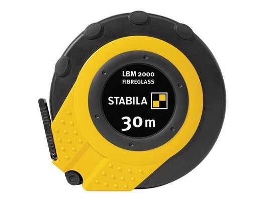 LBM 2000 Closed Fibreglass Tape 30m (Width 13mm) (Metric only), Stabila