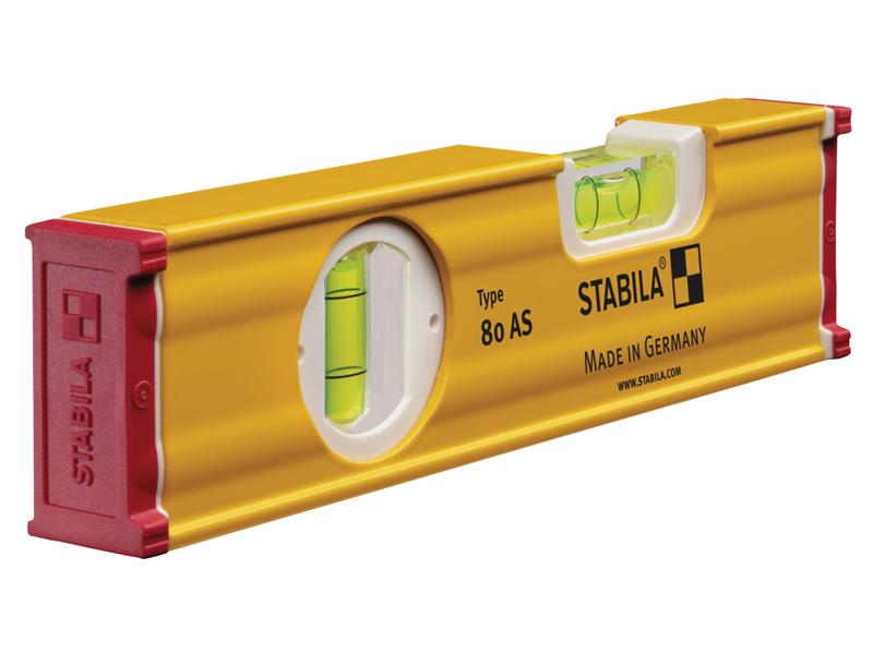 80 AS Spirit Level 2 Vial 19565 20cm, Stabila