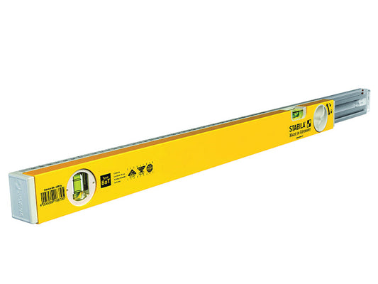 80T Telescopic Spirit Level 2 Vials 80-127cm, Stabila