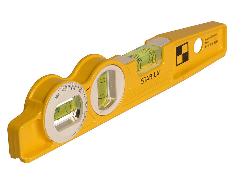 81 SV REM W360 Rare Earth Magnetic Torpedo Level 25cm Rotating, Stabila