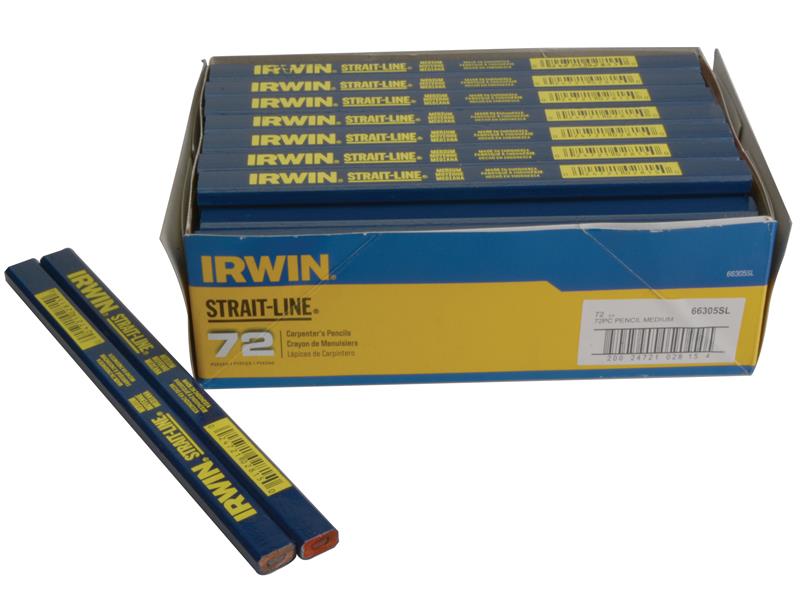 Carpenter's Pencils (Box 72), IRWIN® STRAIT-LINE®