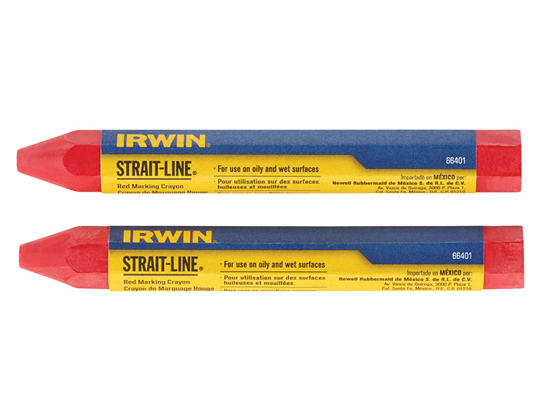 Crayon Red (Card 2), IRWIN® STRAIT-LINE®