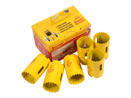 FCH0114 Fast Cut Bi-Metal Holesaw 32mm Bulk Pack of 6, Starrett