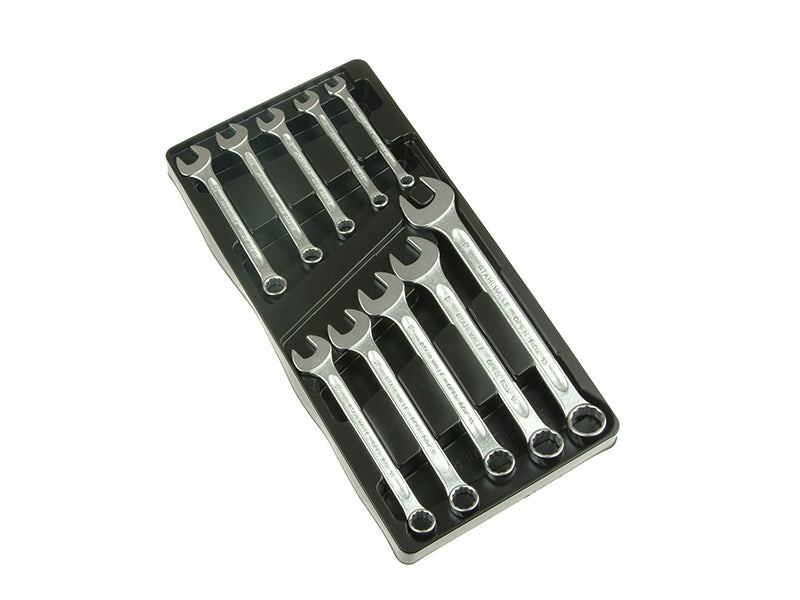 Combination Spanners Set, 10 Piece, Stahlwille