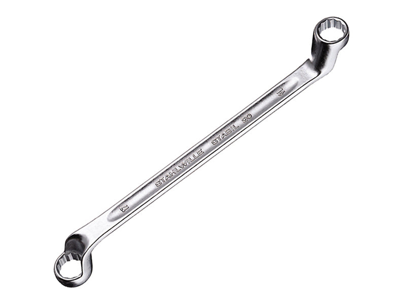 Double Ended Ring Spanner 8 x 9mm, Stahlwille